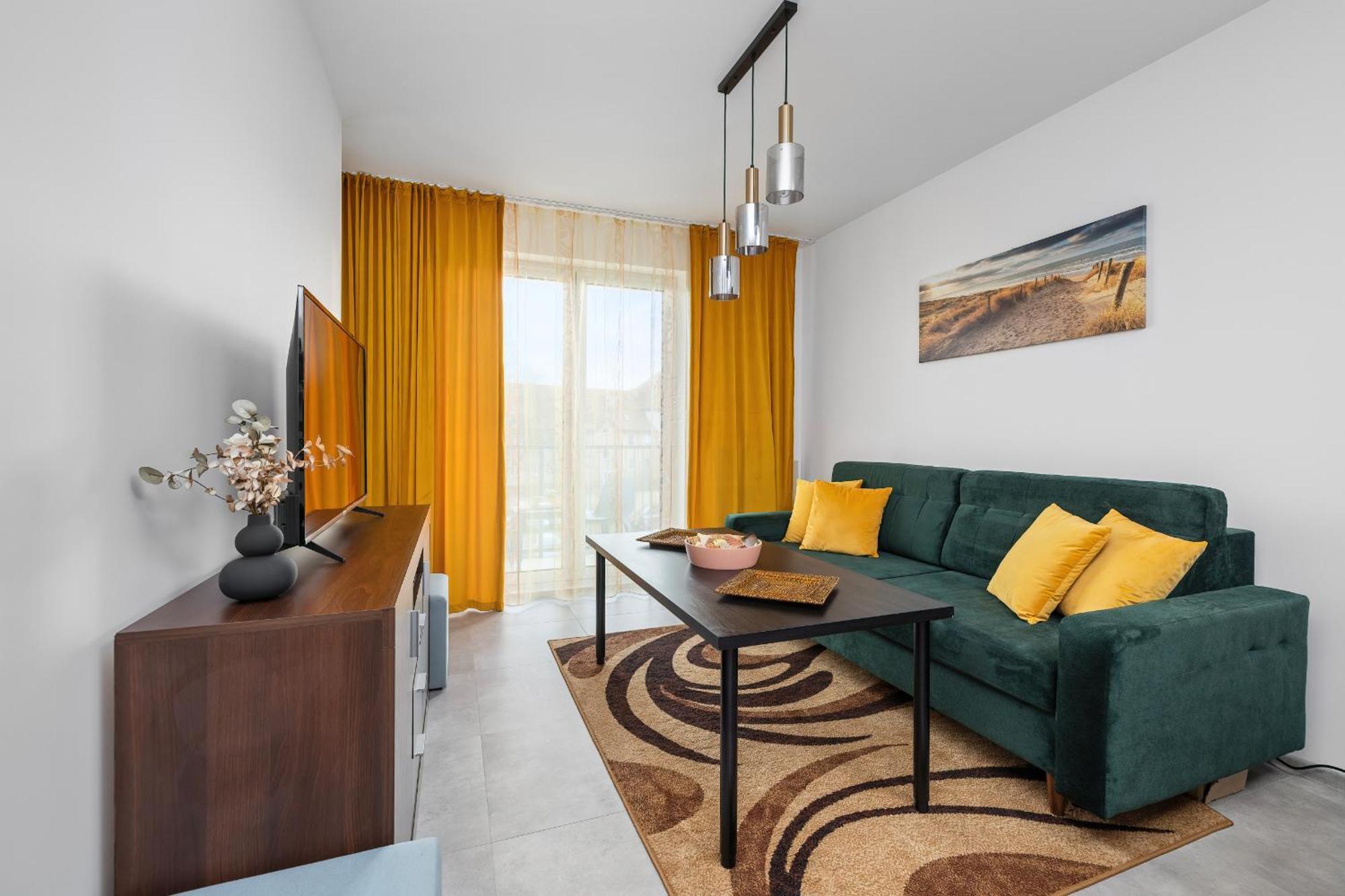 Unique Kampat With Balcony For 4 Guests By Renters Apartment Swinoujscie