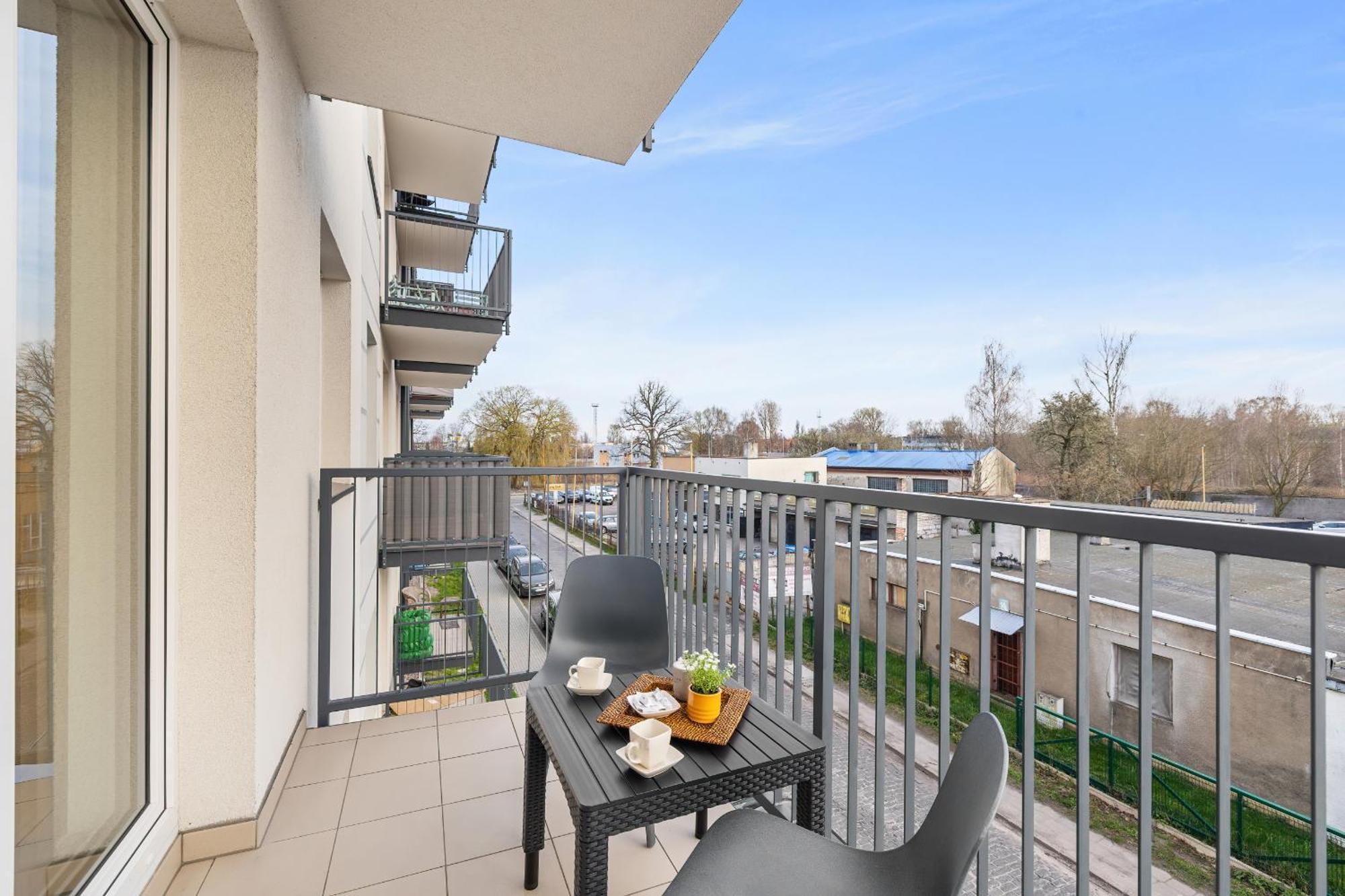 Unique Kampat With Balcony For 4 Guests By Renters Apartment Swinoujscie